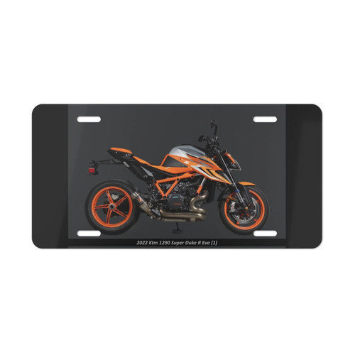 Targa vanità ktm 1290 - targa,
